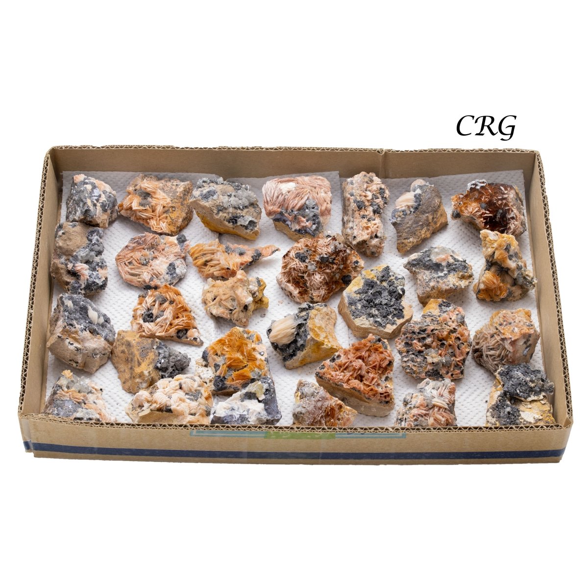 Raw Cerussite on Matrix / 20-50mm AVG - 1 FLAT