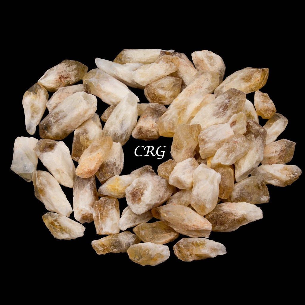 Raw Citrine Points / 1-2.5" AVG - 1 KILO LOT