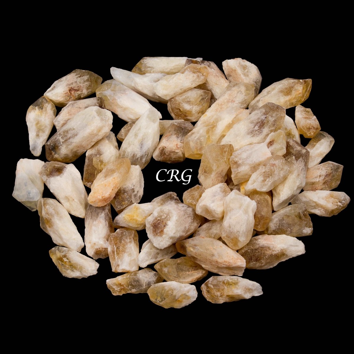 Raw Citrine Points / 1-2.5" AVG - 1 KILO LOT