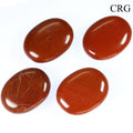 Red Jasper Palm Stone (2 Pieces) Size 50 mm Crystal Gemstone Worry Palm Stone