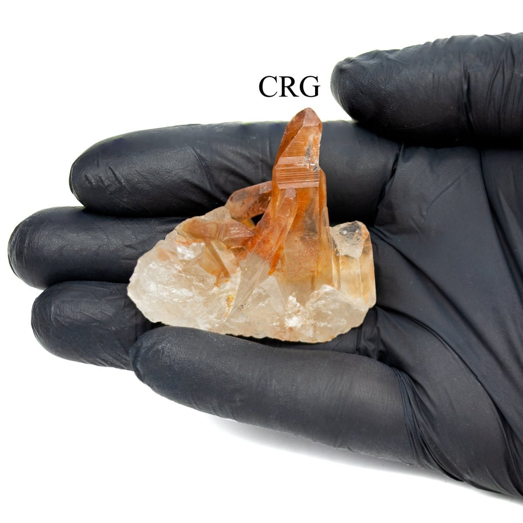 Red Quartz clusters from Morocco. Wholesale - 1 Full Size Flat