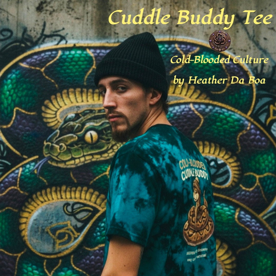 Cold-Blooded Cuddle Buddy Tee | Cold-Blooded Culture by Heather Da Boa