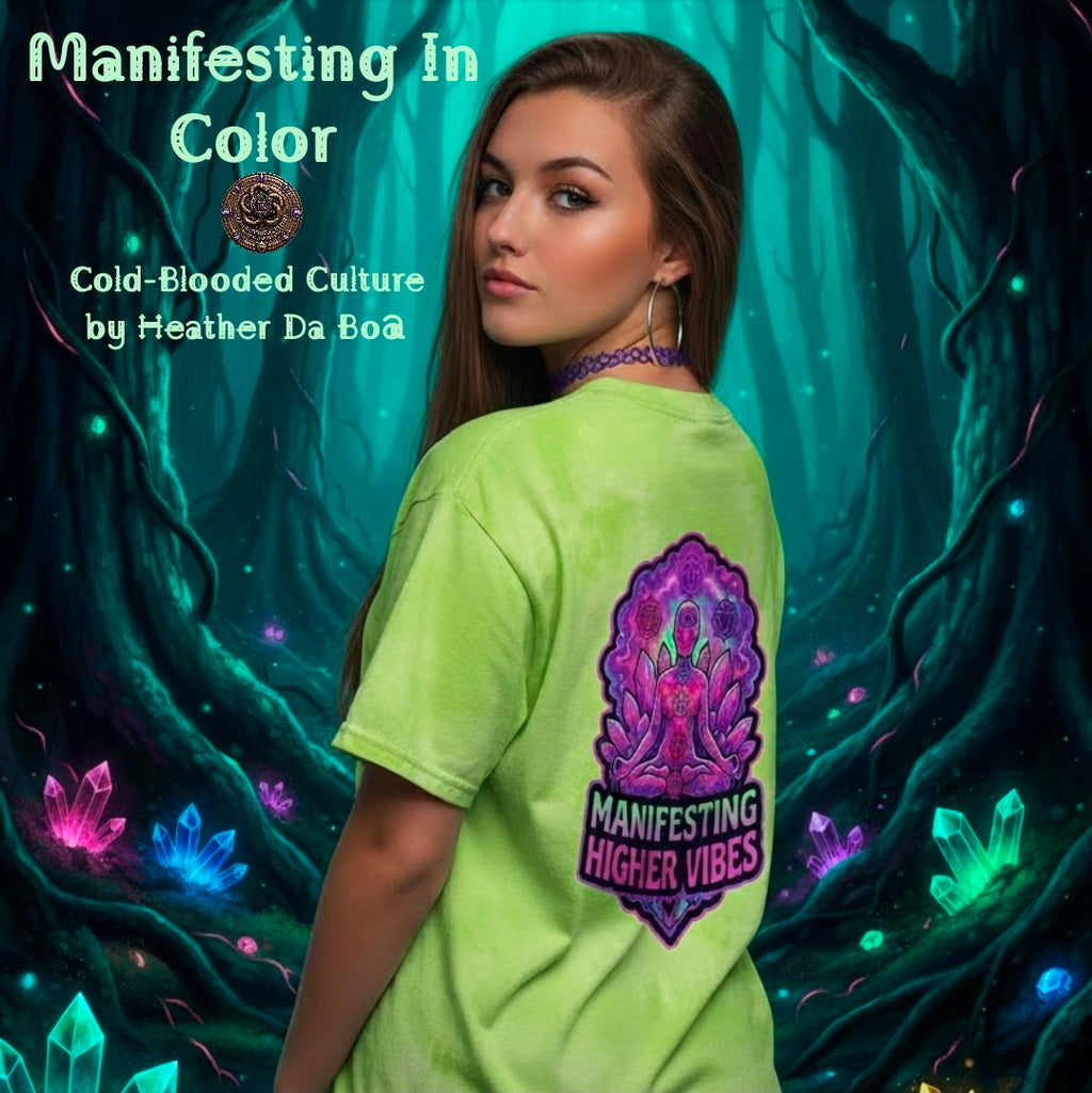 Manifesting In Color Tee | Cold-Blooded Culture by Heather Da Boa