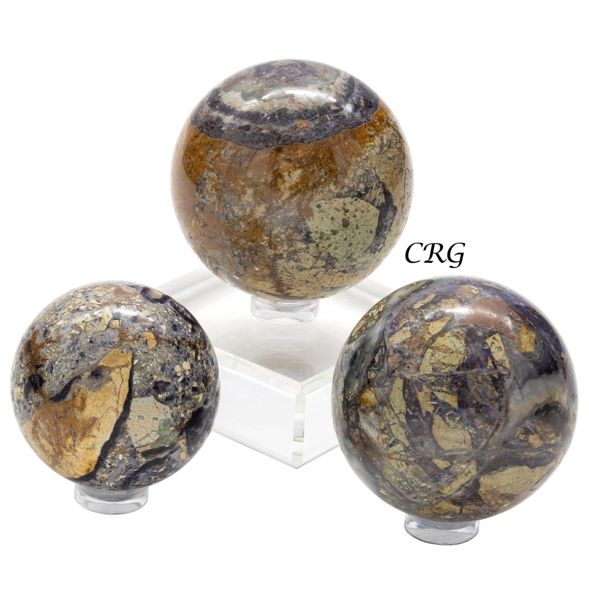 Root Fluorite Spheres (1 Kg)