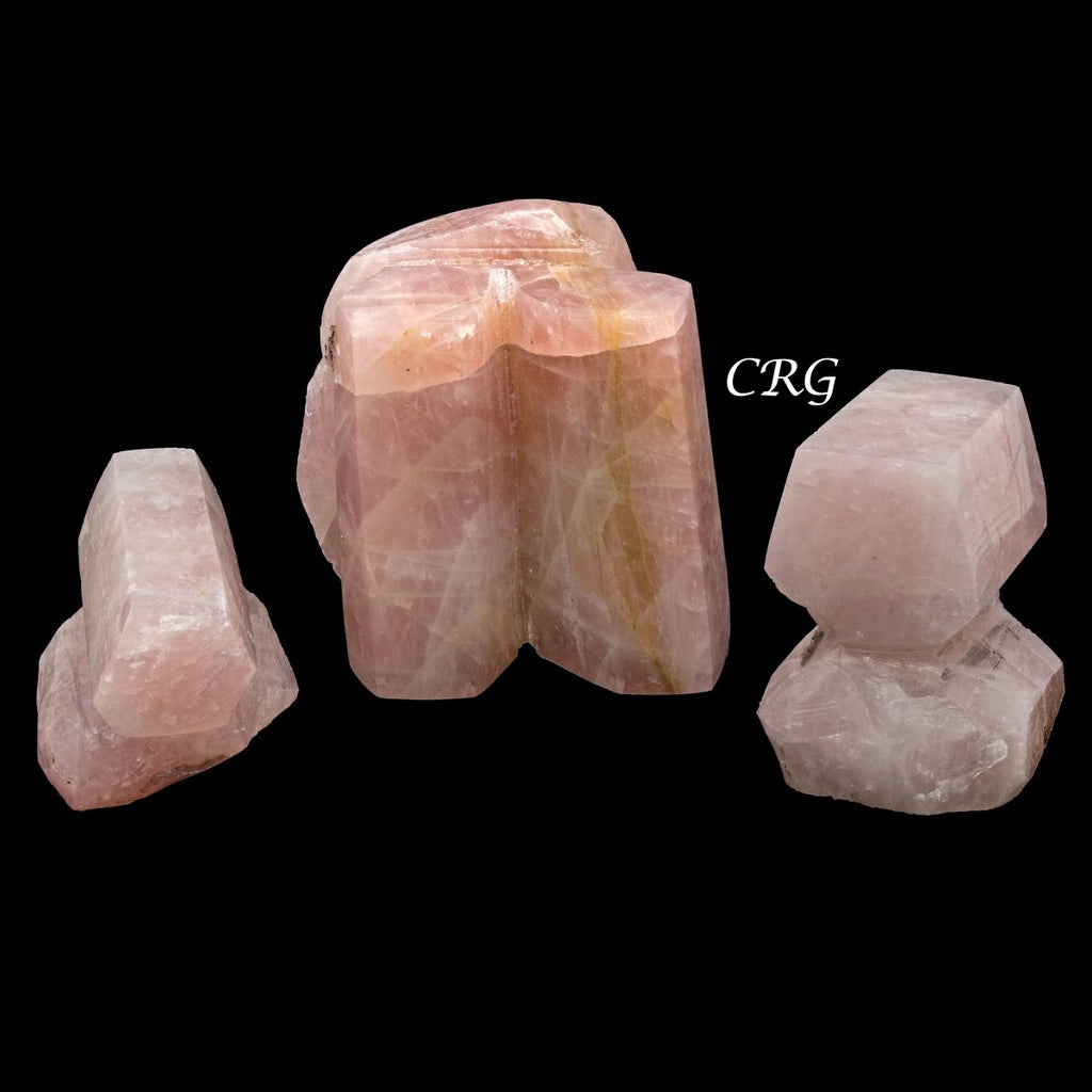 Rose Quartz Freeforms (1 Piece) Size 3 to 4 Inches Crystal Gemstone Decor Shapes