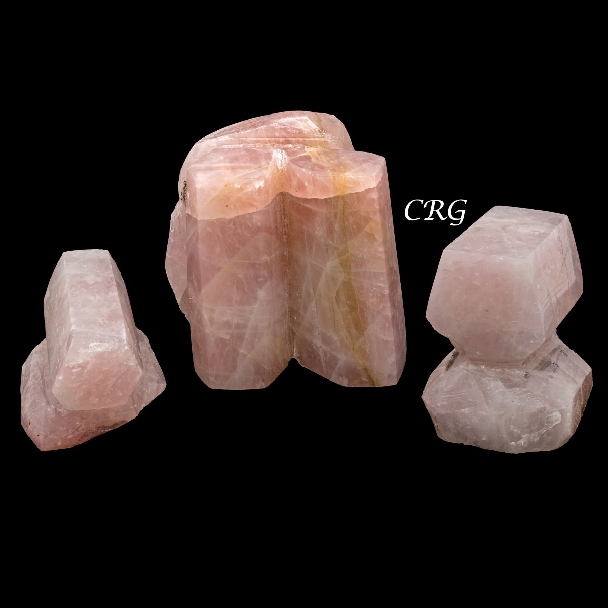 Rose Quartz Freeforms (1 Piece) Size 3 to 4 Inches Crystal Gemstone Decor Shapes