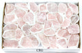 Rose Quartz Rough Large Flat (1 Flat) Size 1.5 to 2.5 Inches Bulk Wholesale Lot
