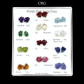 Rough Birthstone Earrings - 12 Pairs