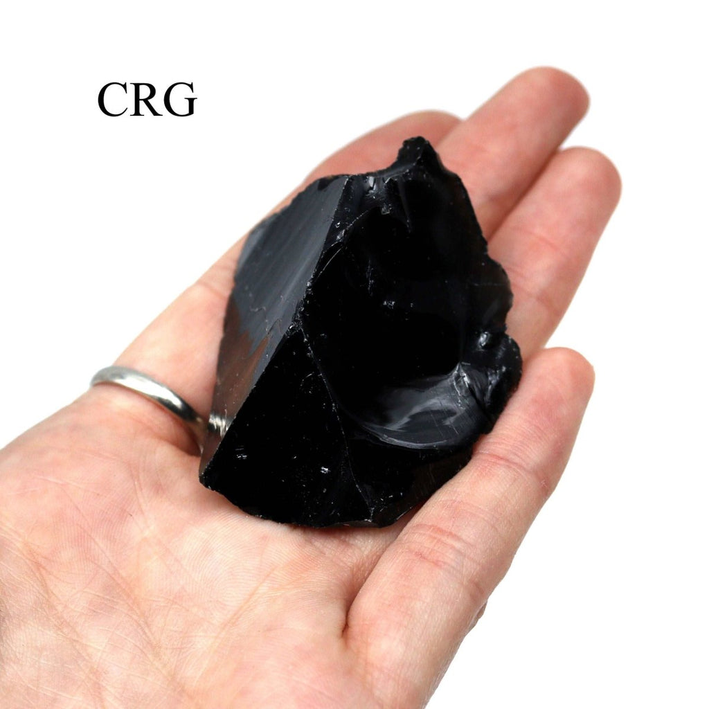 Rough Mexican Obsidian / 1-2" AVG - 1 KILO LOT