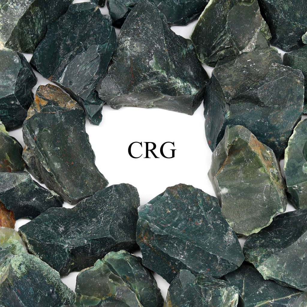 Rough Bloodstone  1 - 2 Inches (1 KILO LOT)