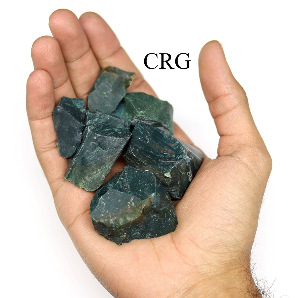 Rough Bloodstone  1 - 2 Inches (1 KILO LOT)