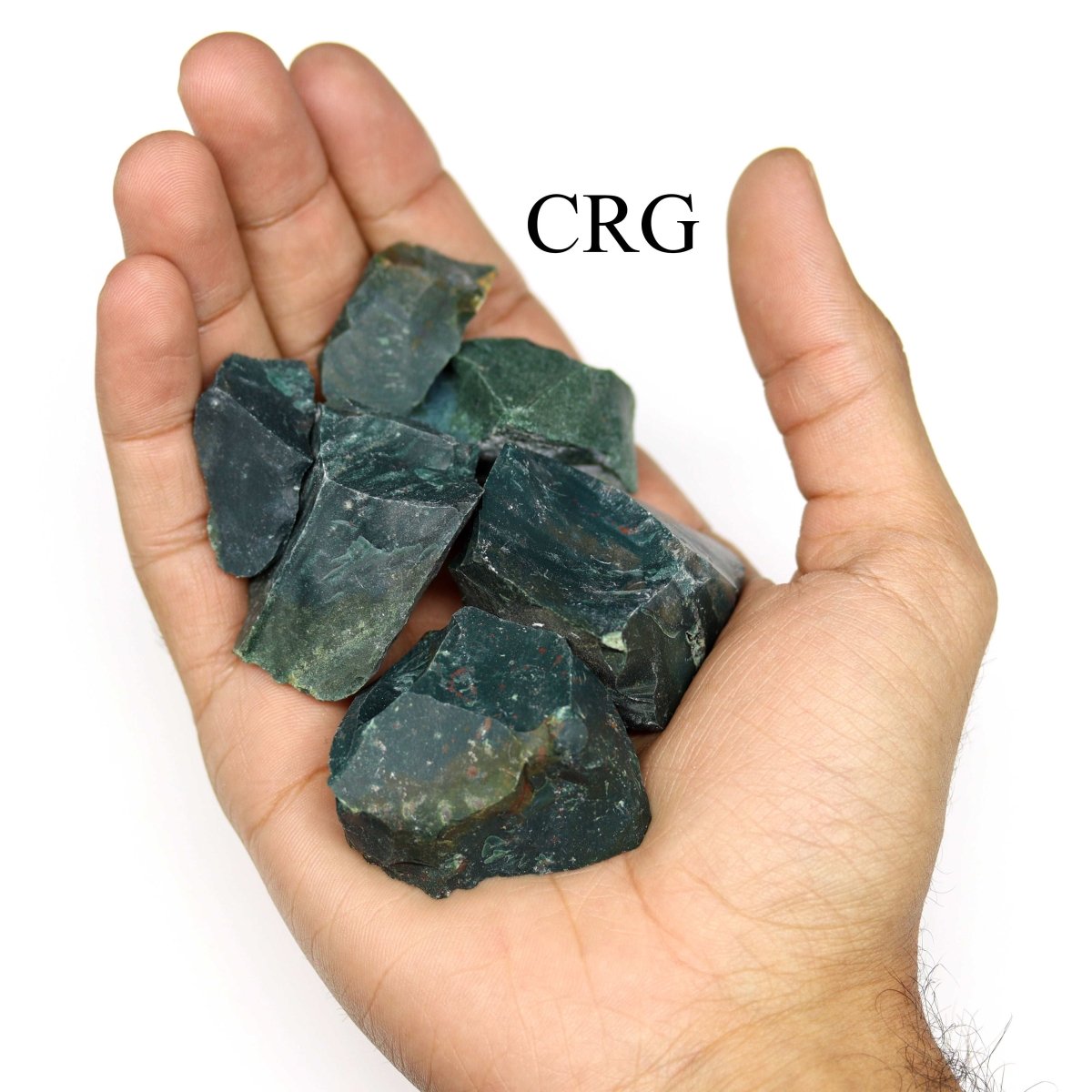 Rough Bloodstone  1 - 2 Inches (1 KILO LOT)