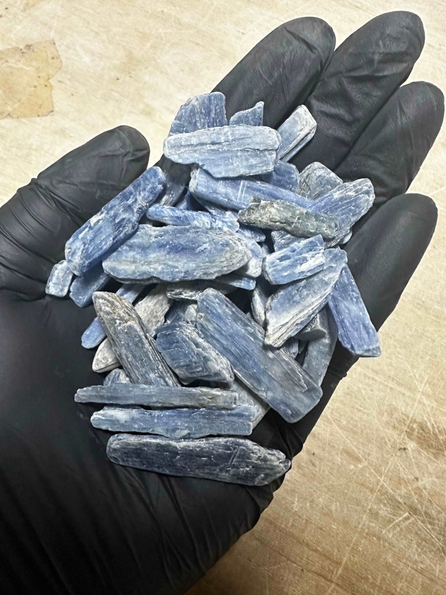 Rough Blue Kyanite Blades / 1-3" AVG - 1 KILO LOT