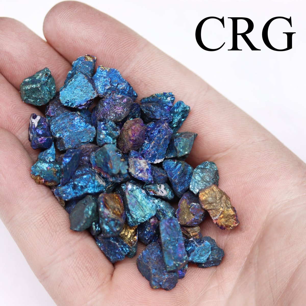Rough Chalcopyrite Chips / 0.25-0.75" AVG - 1 KILO LOT