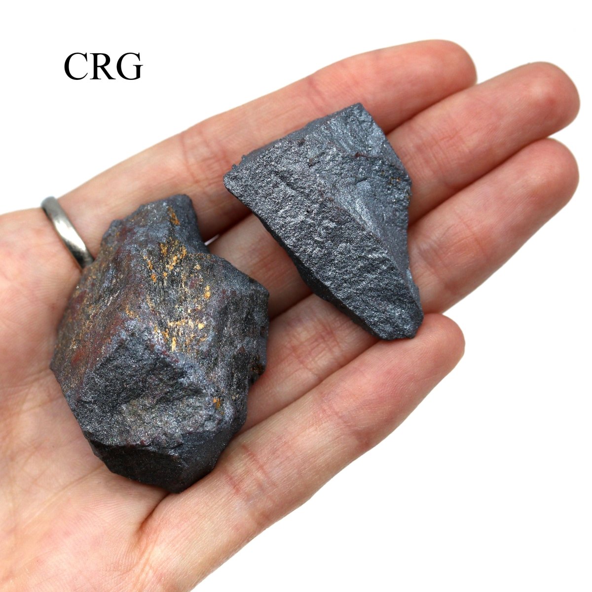 Rough Hematite / 24 PC. WHOLESALE FLAT