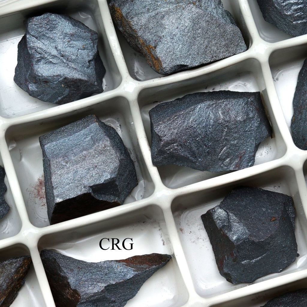 Rough Hematite / 24 PC. WHOLESALE FLAT