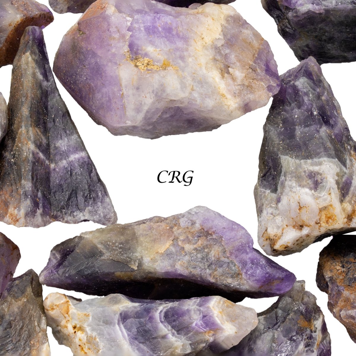 Rough Mixed Amethyst / 1-2" AVG - 1 KILO LOT
