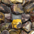 Rough Mookaite Boxed Flat (24 Pieces) (1 to 2 Inches) Bulk Wholesale Crystals Minerals Gemstones