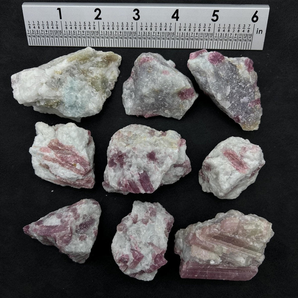 Rough Rose Pink Tourmaline (1 Kilo)