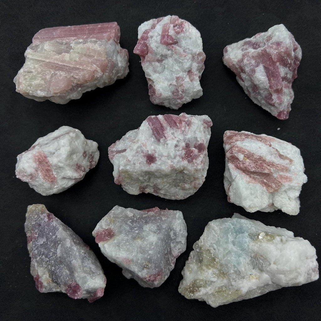 Rough Rose Pink Tourmaline (1 Kilo)