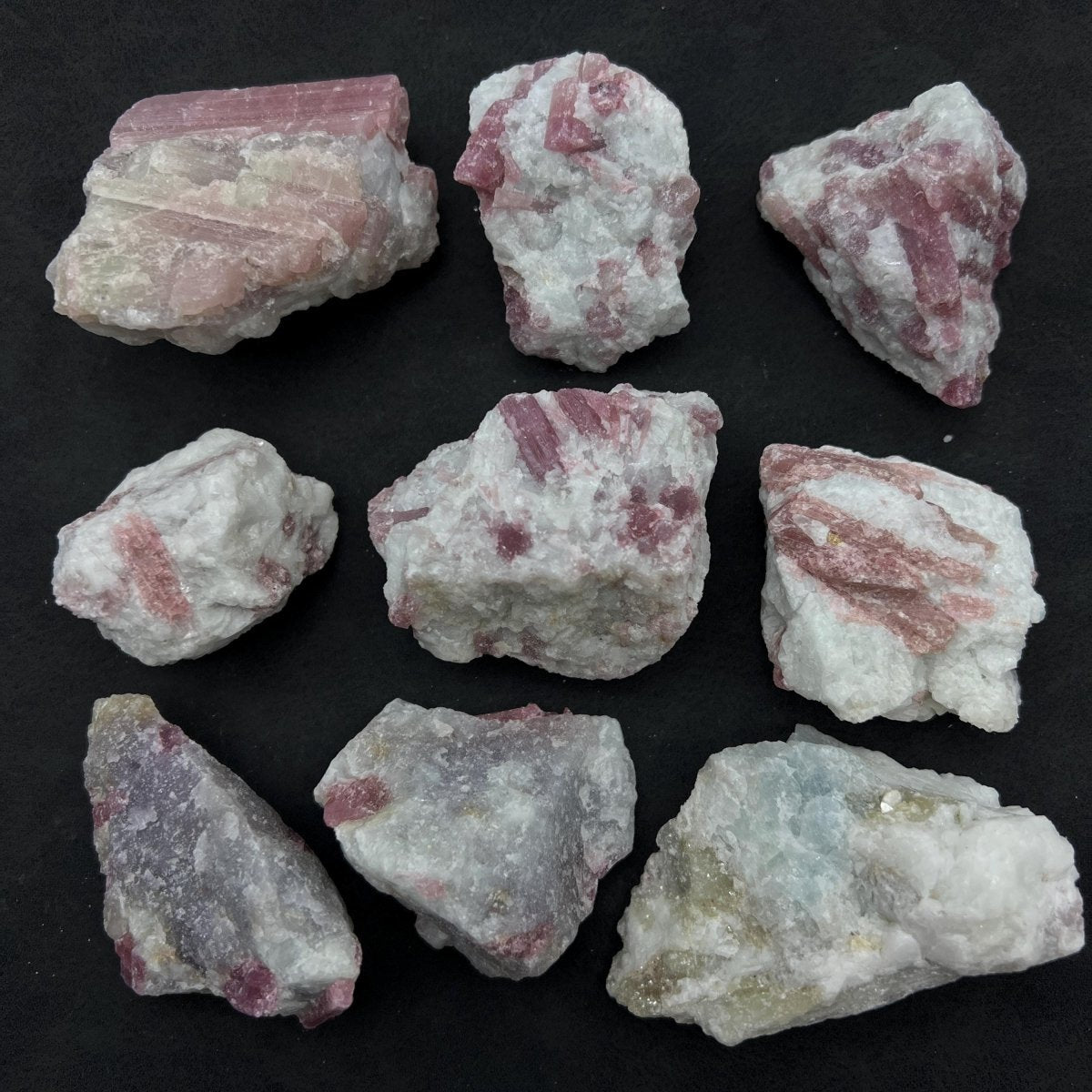 Rough Rose Pink Tourmaline (1 Kilo)