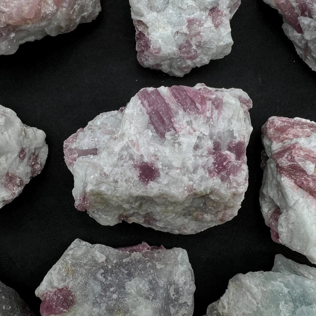 Rough Rose Pink Tourmaline (1 Kilo)