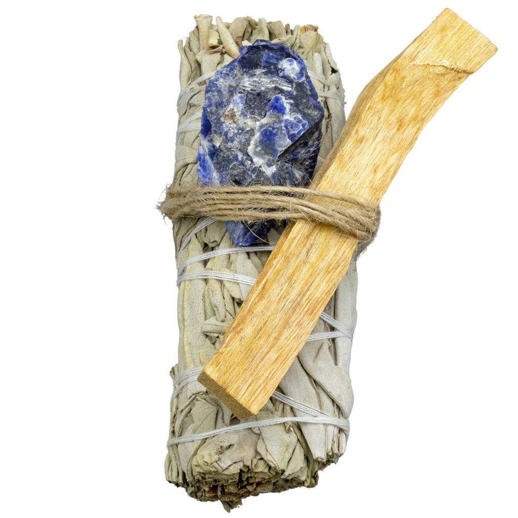 Sage and Palo Santo Gemstone Bundle (1 Piece)