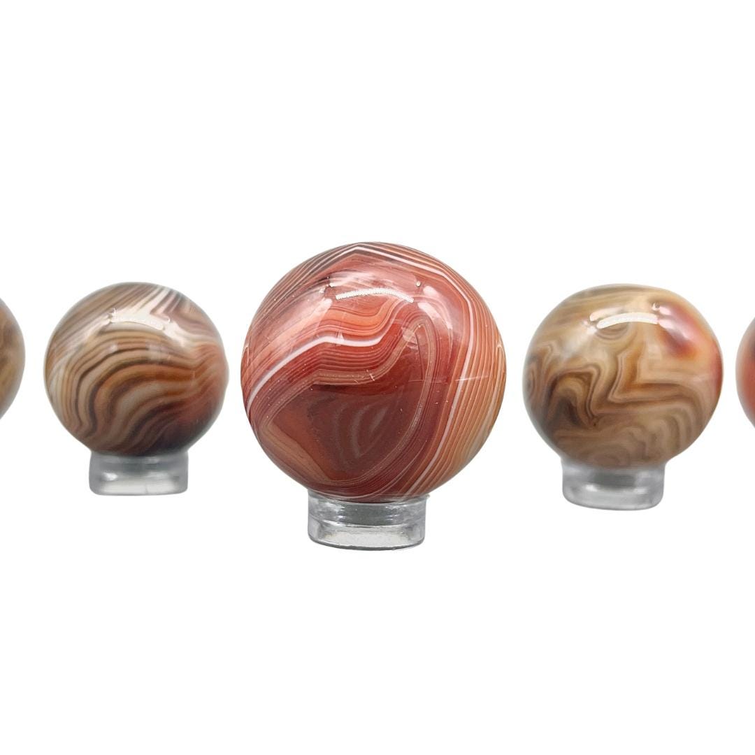 Sardonyx Mini Sphere (4 Pieces)