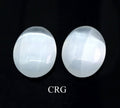 Selenite Gallet Palm Stone (4 Pieces) Size 50 to 65 mm Crystal Gemstone