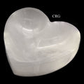 Selenite Heart Bowl 10cm (1 Piece)