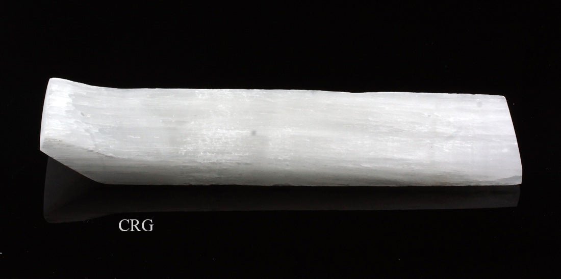 Selenite Incense Stick Holder (6 Pieces) Size 7 Inches Bulk Wholesale Lot Crystal Home Decor