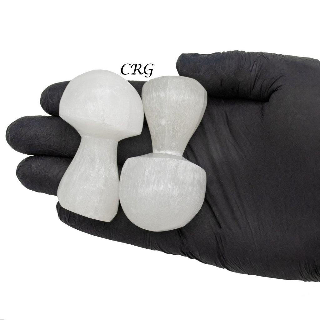 Selenite Mushroom 2 to 3 Inches (1 Piece)