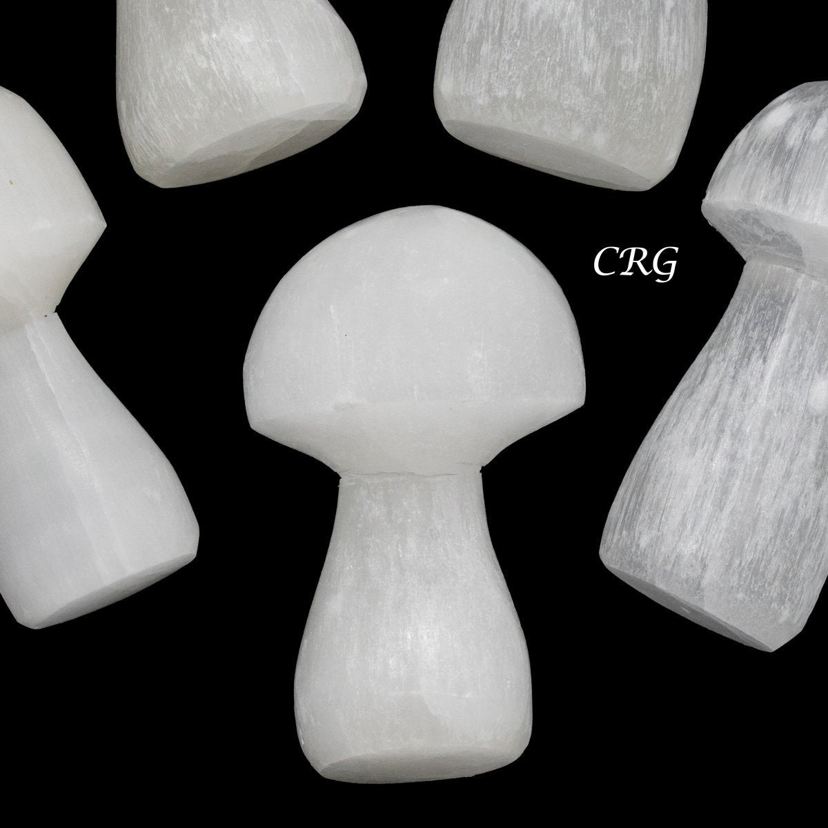 Selenite Mushroom 2 to 3 Inches (1 Piece)