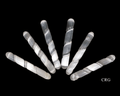 Selenite Polished Spiral Massage Wand 5 to 6 Inches (1 Piece)