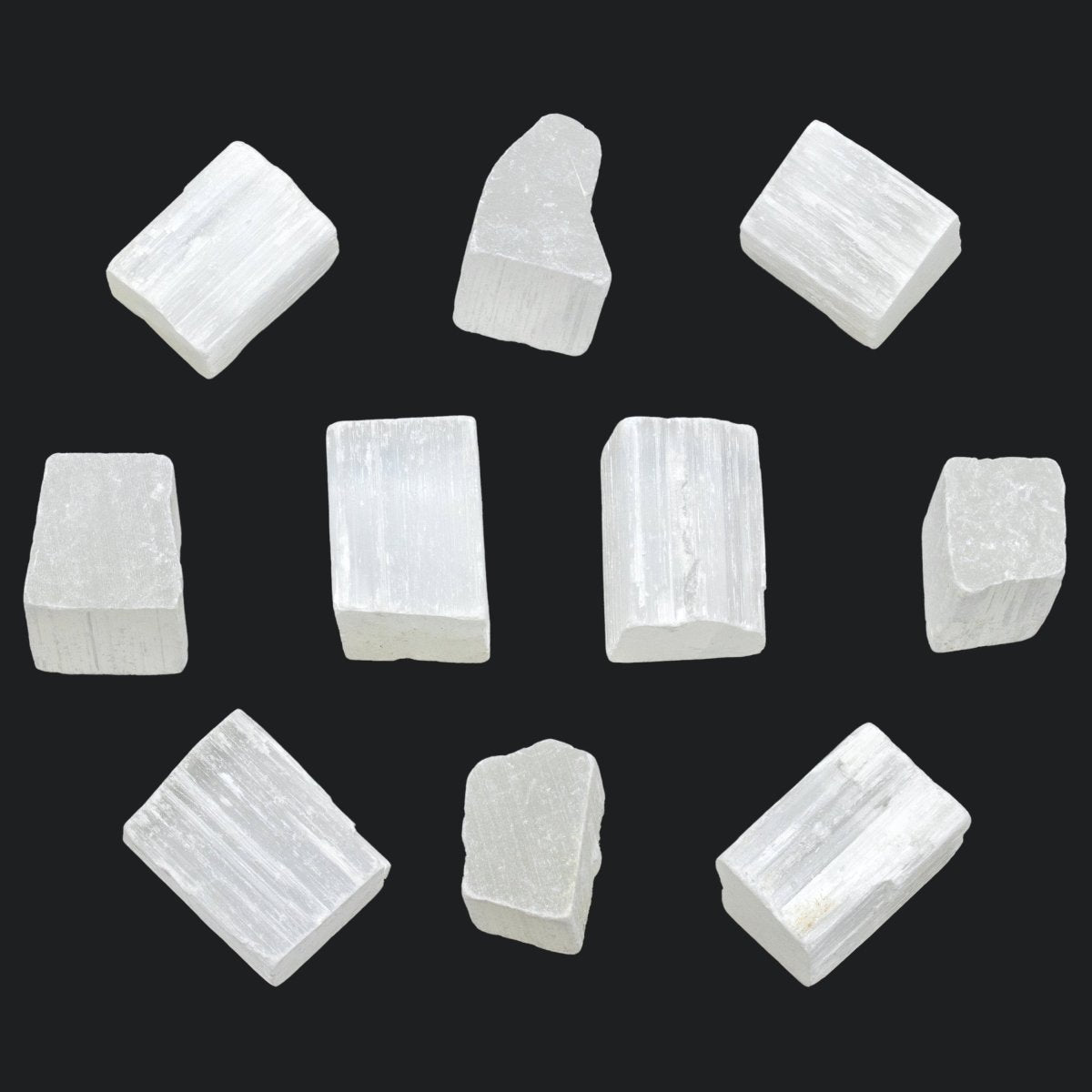 Selenite Rough 1 to 2 Inches (By Weight)