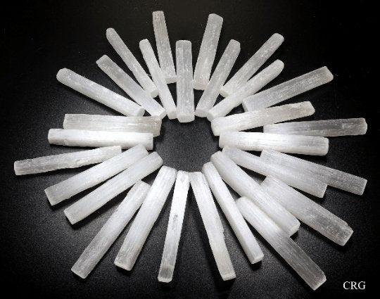 Selenite Small Sticklette Rough 2.75 to 3 inches (1 Piece)
