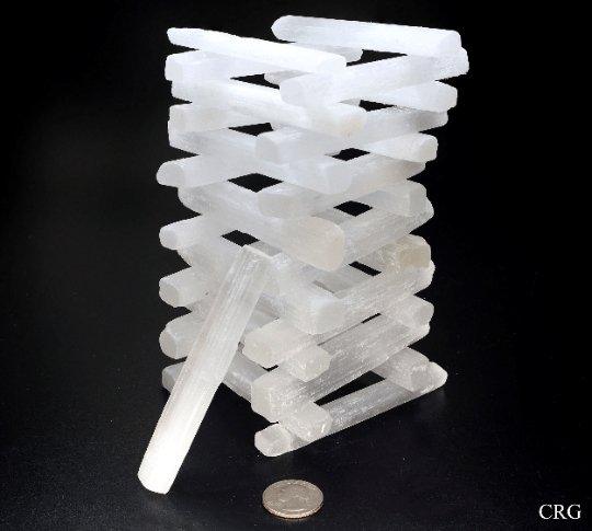 Selenite Small Sticklette Rough 2.75 to 3 inches (1 Piece)