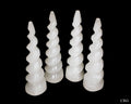 Selenite Spiral Tower 4 Inches (1 Piece)
