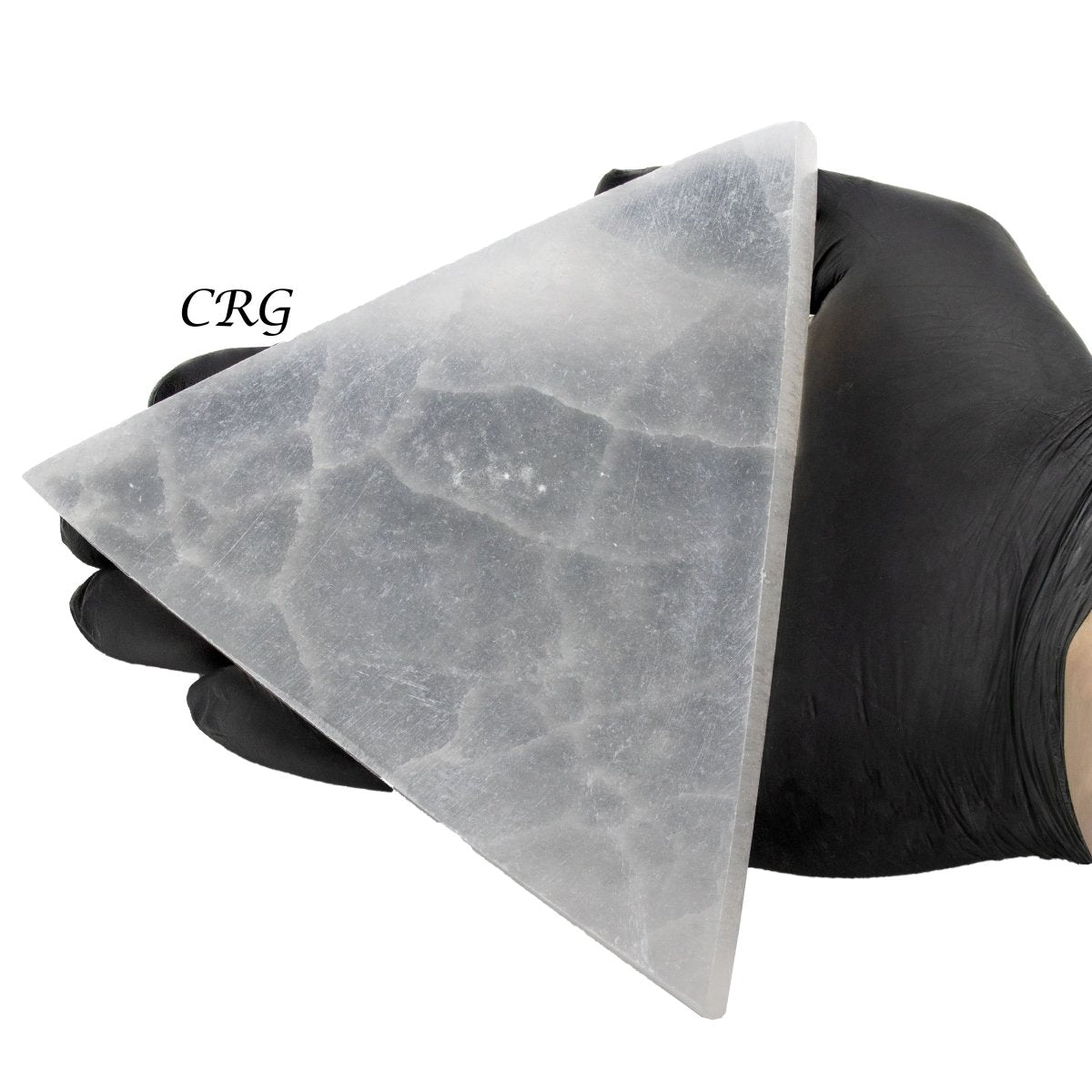 Selenite Triangle Plate 14cm (1 Piece)