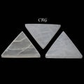 Selenite Triangle Plate 14cm (1 Piece)
