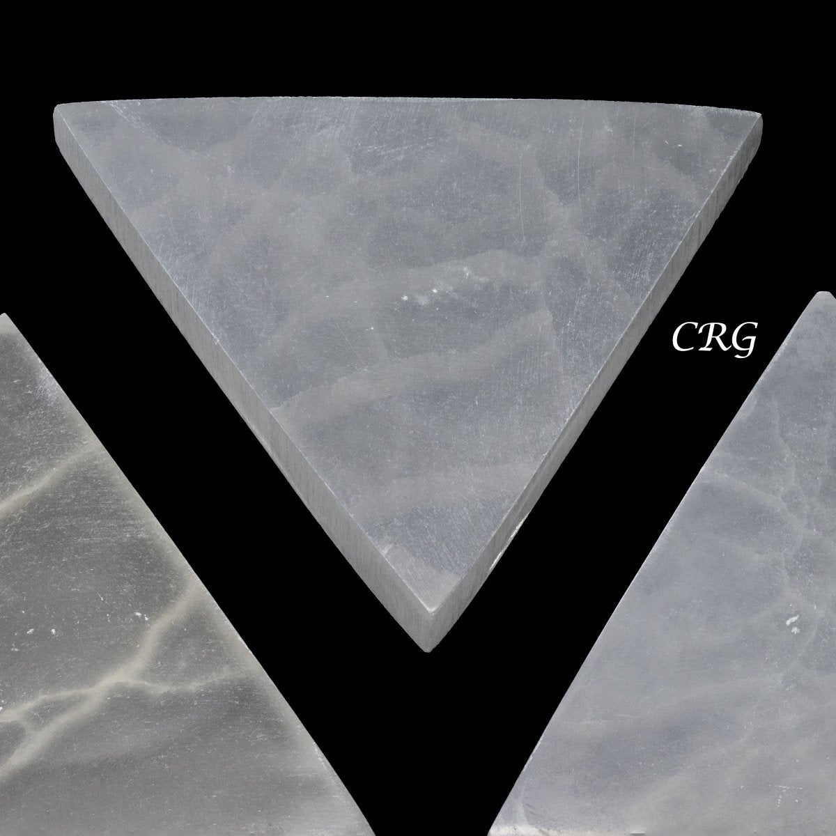 Selenite Triangle Plate 14cm (1 Piece)
