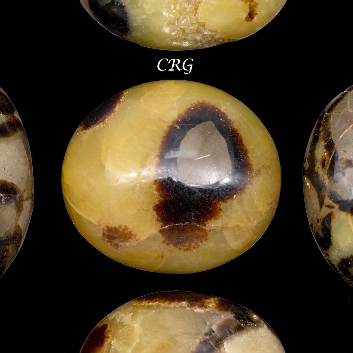 Septarian Calcite Palm Stones (1 Pound) Size 1.5 to 2.5 Inches
