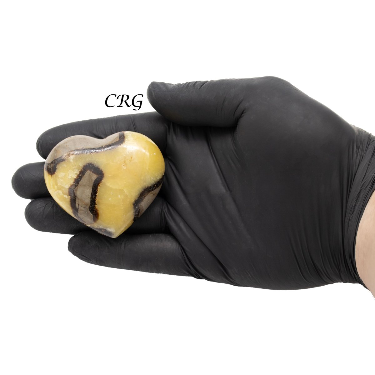 Septarian Calcite Puffy Hearts (1 Pound) Size 1.5 to 2.5 Inches Large Crystal Gemstone Palm Stone