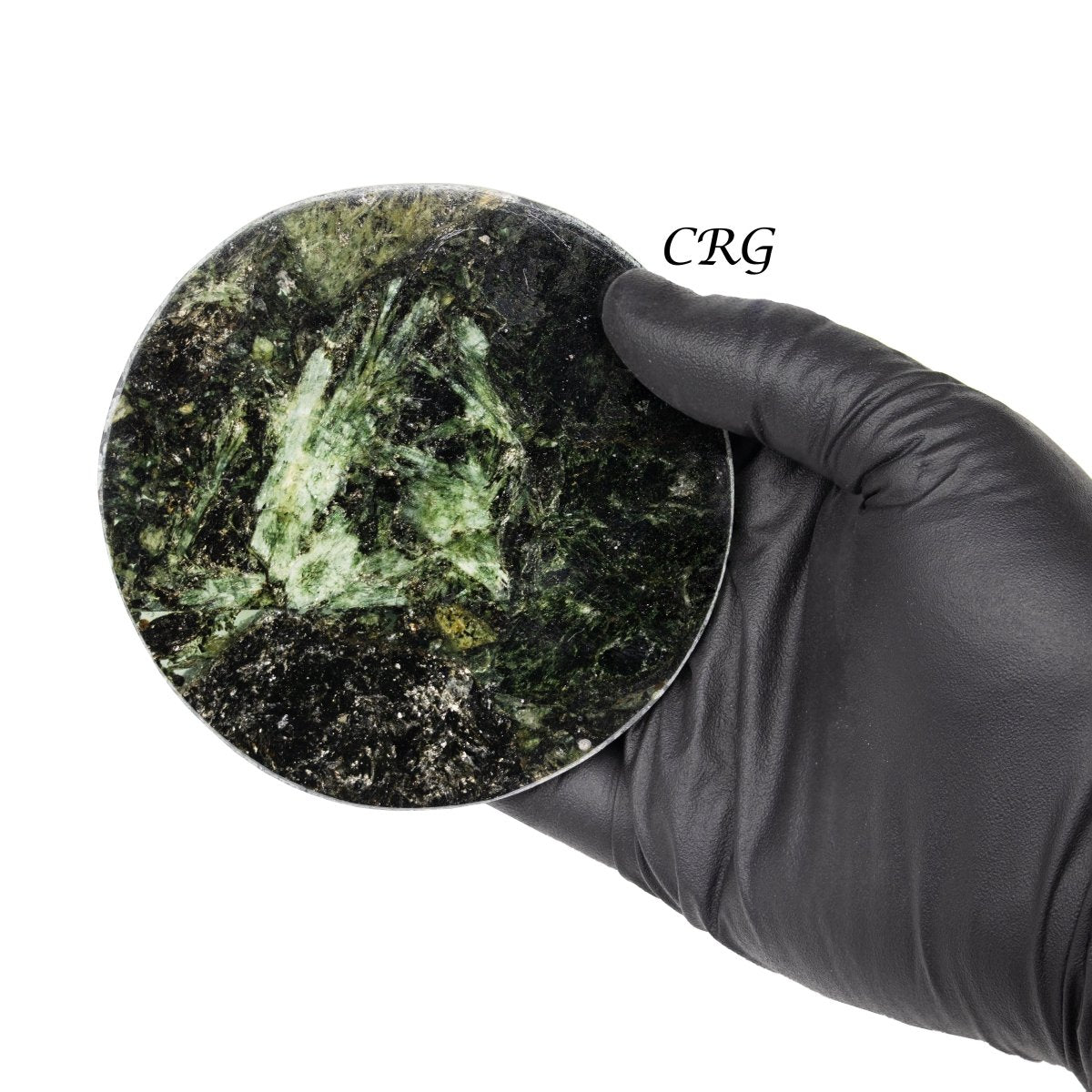 Serpentine Resin Coaster - 4" Round - QTY 1