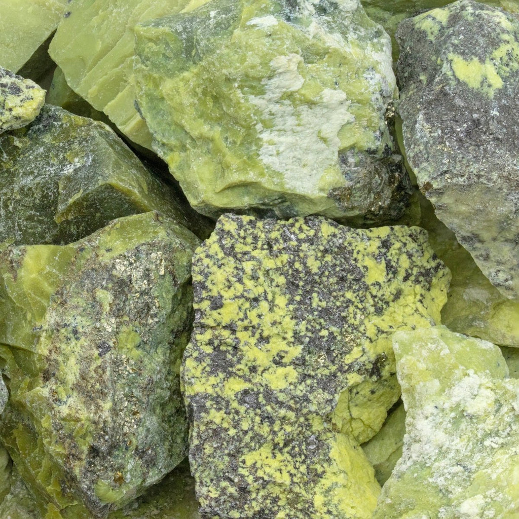 Serpentine Rough Pieces (Size 1 to 2 Inches) Wholesale Raw Crystals Minerals Gemstones