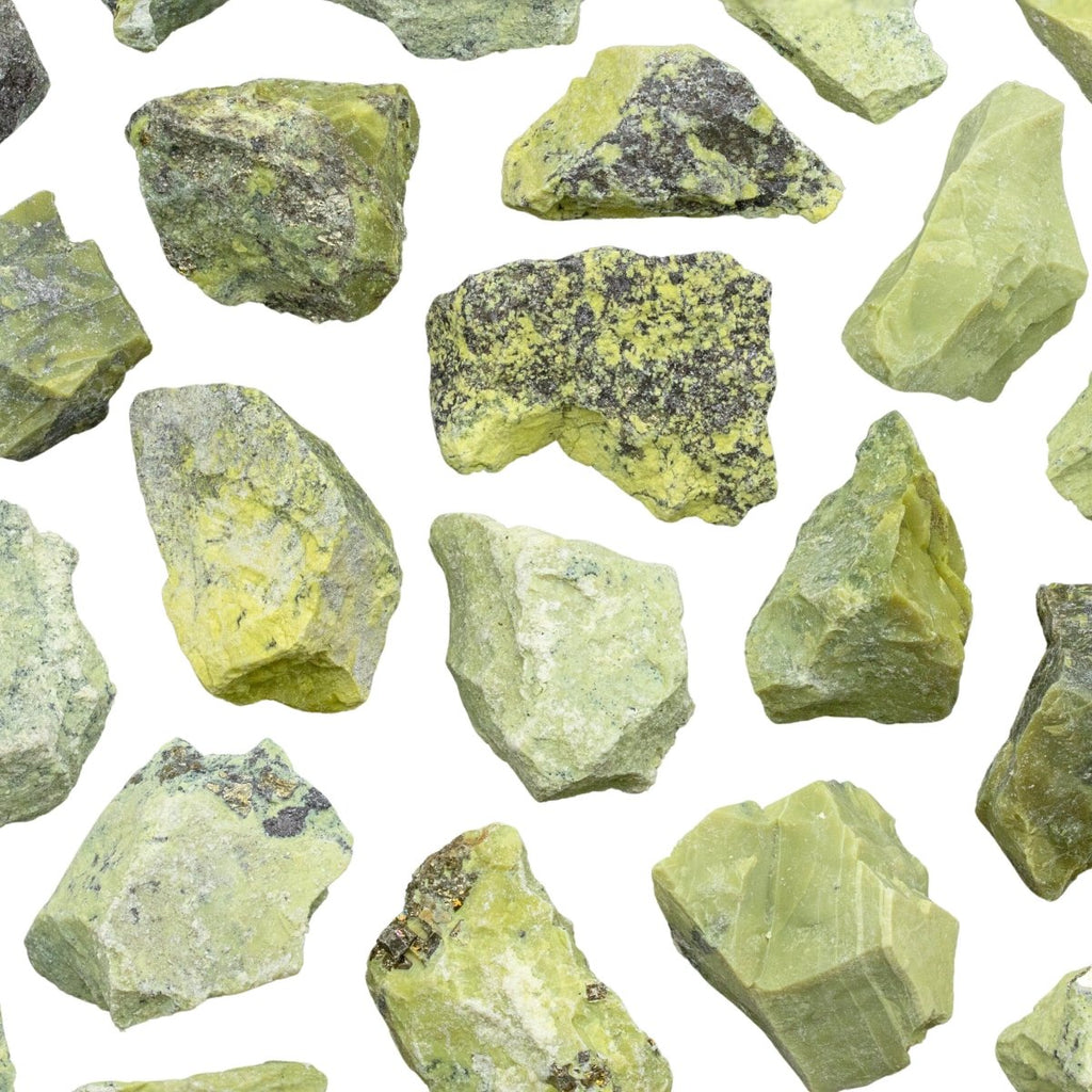 Serpentine Rough (Size 1 to 2 Inches) Wholesale Raw Crystals Minerals Gemstones
