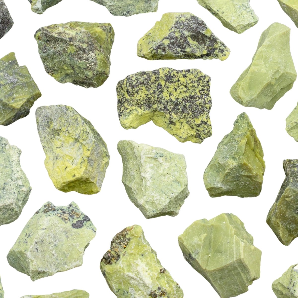 Serpentine Rough (Size 1 to 2 Inches) Wholesale Raw Crystals Minerals Gemstones