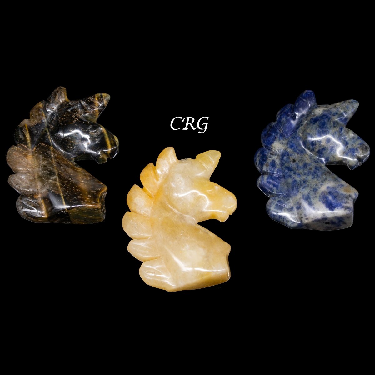 Mixed Stone Unicorns - 2" - SET OF 10