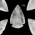 Set of 10 - Natural Quartz Arrowhead