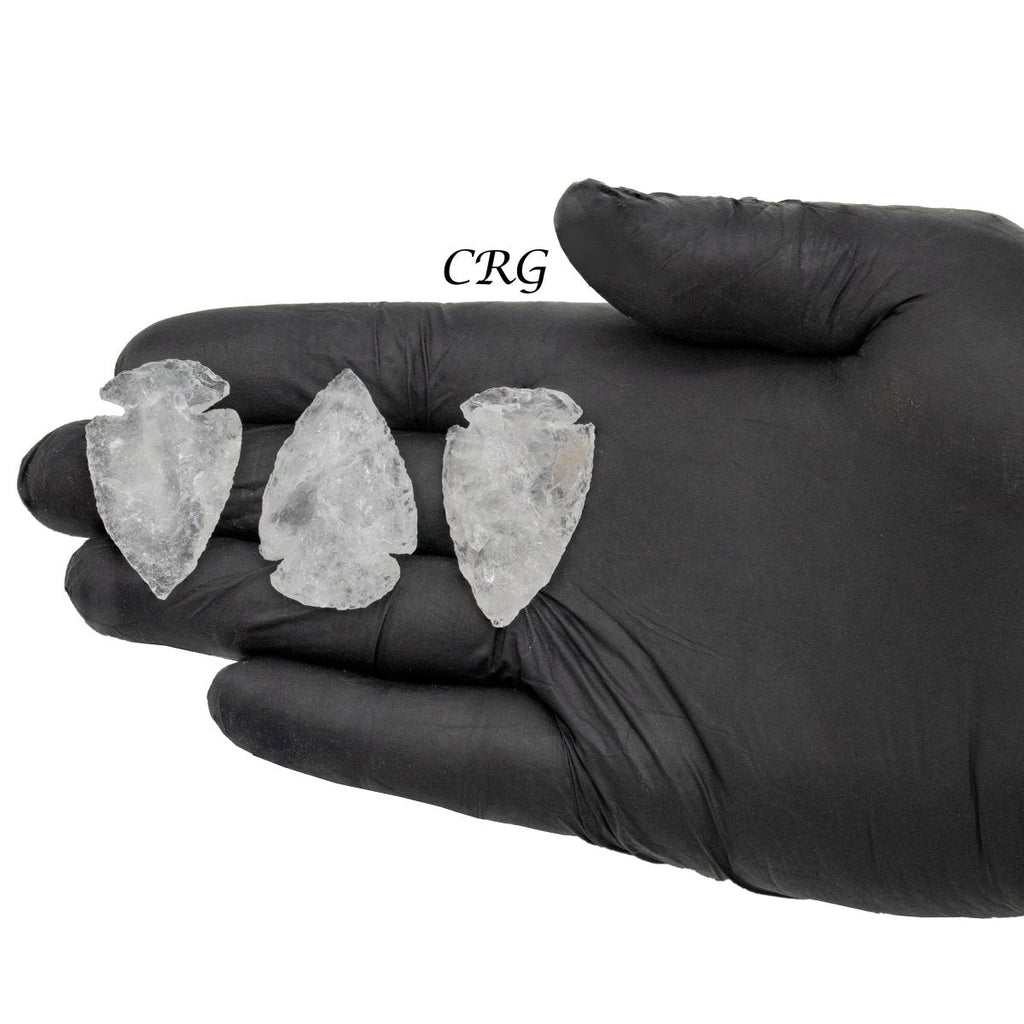 Set of 10 - Natural Quartz Arrowhead